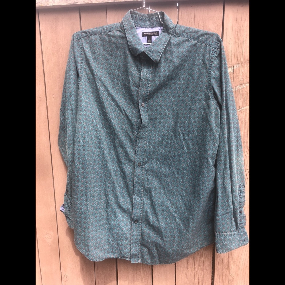 Banana Republic Vintage AOP Button-Up
